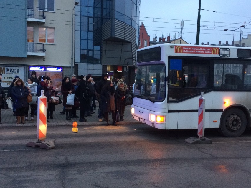 Wypadek na 3 Maja w Sosnowcu. Centrum było zablokowane [ZDJĘCIA]