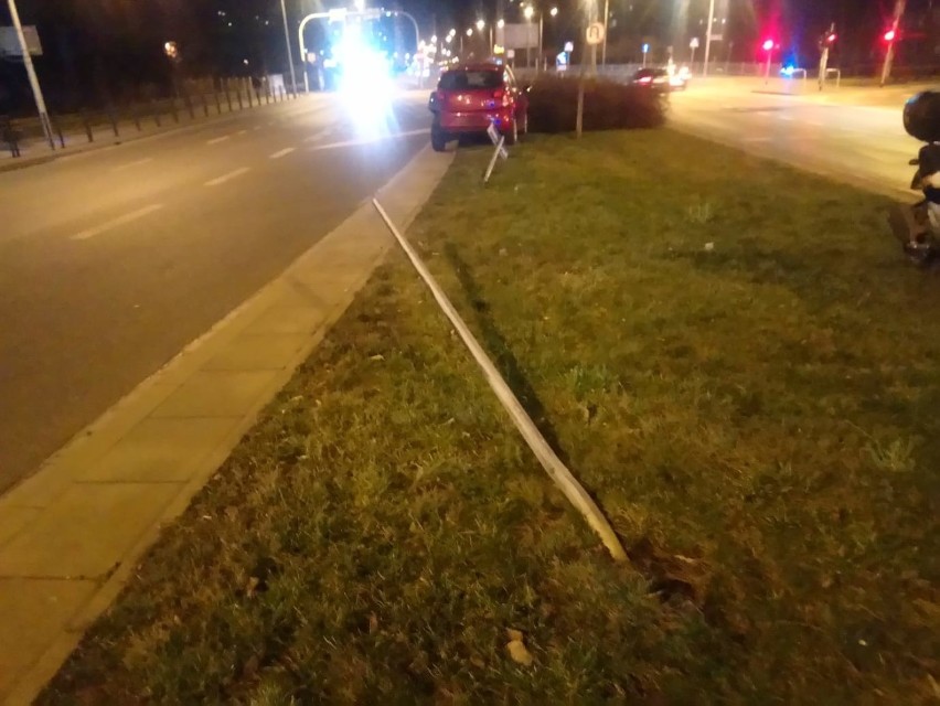 Wrocław. Zobacz zdjęcia z wieczornego wypadku przy Gądowiance