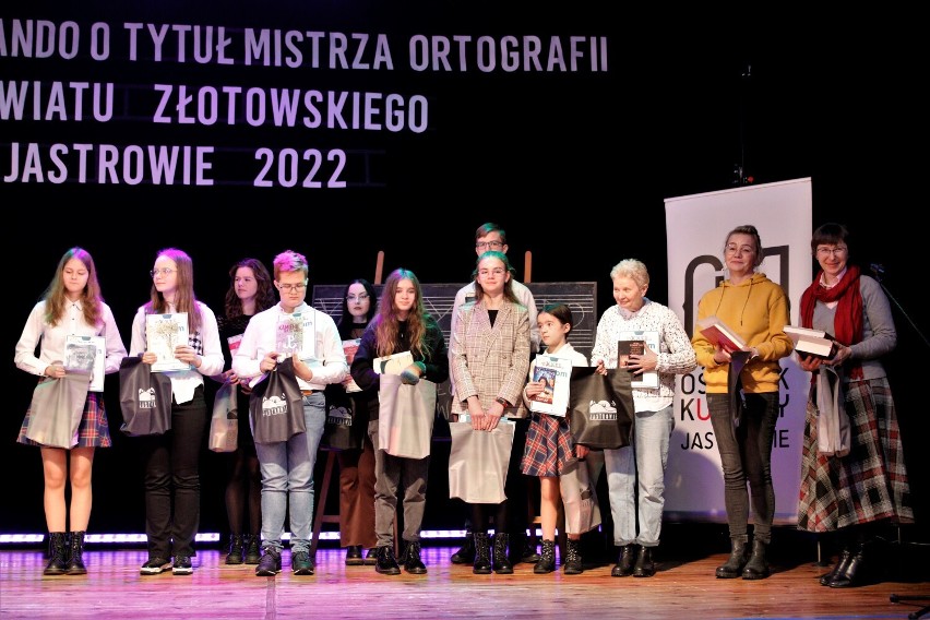 Znamy zwycięzców XXII dyktanda o tytuł Mistrza Ortografii Powiatu Złotowskiego Jastrowie 2022