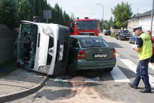 W sierpniu 2019 roku na ulicy Skarszewskiej doszło do groźnie wyglądającej kolizji