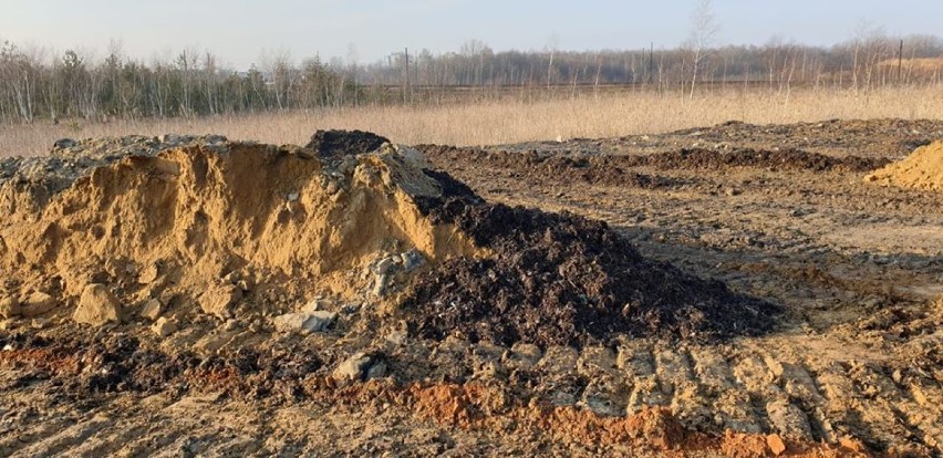 Strażnicy miejscy zatrzymali operatora koparki, który...