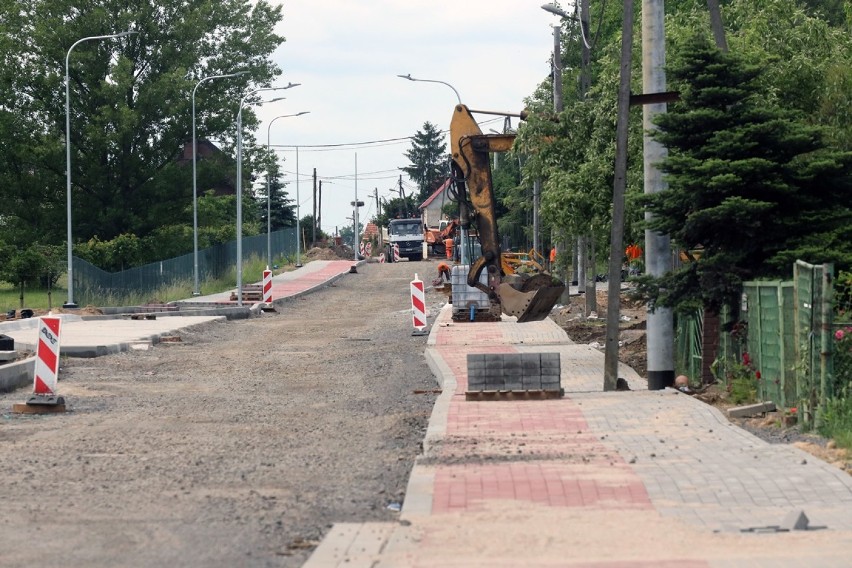 Drugi etap remontu ulicy Szczytnickiej w Legnicy.