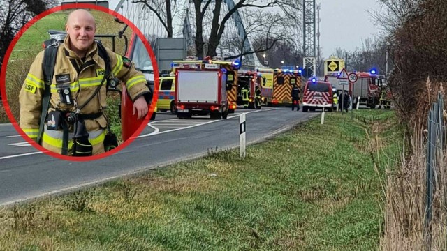 Na miejscu wypadku, do którego doszło przy moście nad Odrą koło Kostrzyna, był strażak z OSP Krzeszyce, który pomagał ofiarom zdarzenia.