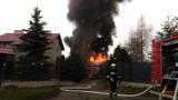 Pożar na Złotnie w Łodzi [ZDJĘCIA]
