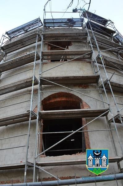 Trwa renowacja zamku w Ząbkowicach Śląskich - to kolejny etap prac