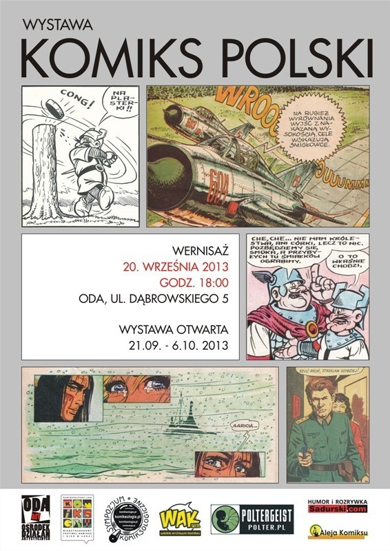 ODA w Piotrkowie zaprasza dziś na wernisaż wystawy "Komiks polski"