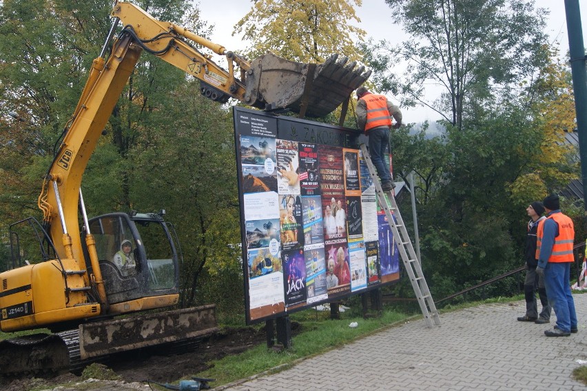 Zakopane: Ruszyła budowa nowego zjazdu do szkoły na Skibówkach [ZDJĘCIA, WIDEO]