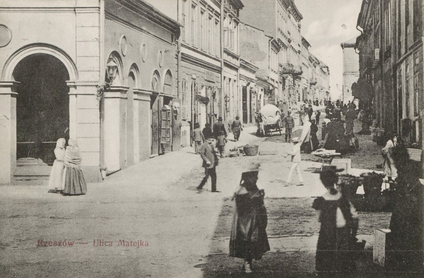 Rzeszów. Ulica Matejki. 

1912