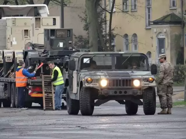 Amerykanie w jednostce wojskowej przy ul. Bukowskiej pojawili się w 2017 roku.