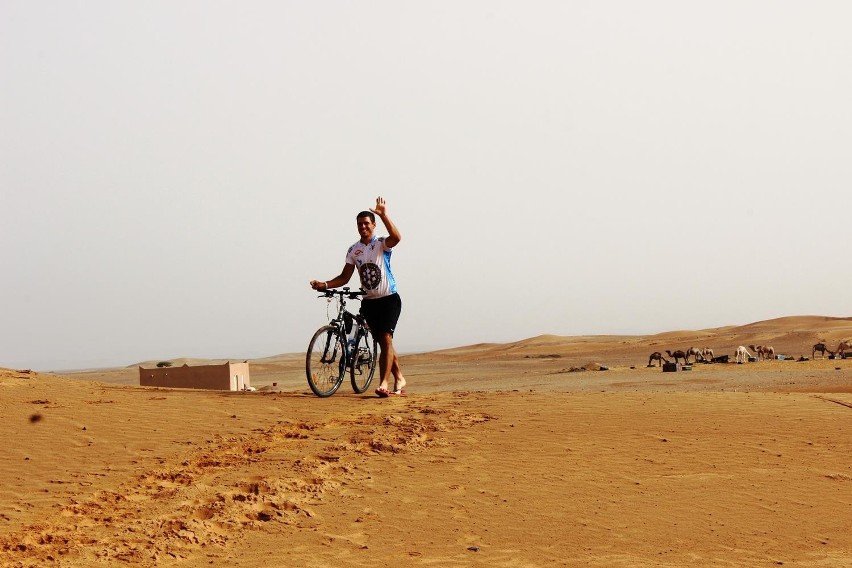 Rozkręć Wiarę 2014. Z Żywca na Saharę to tylko 35 dni rowerem [ZDJĘCIA]