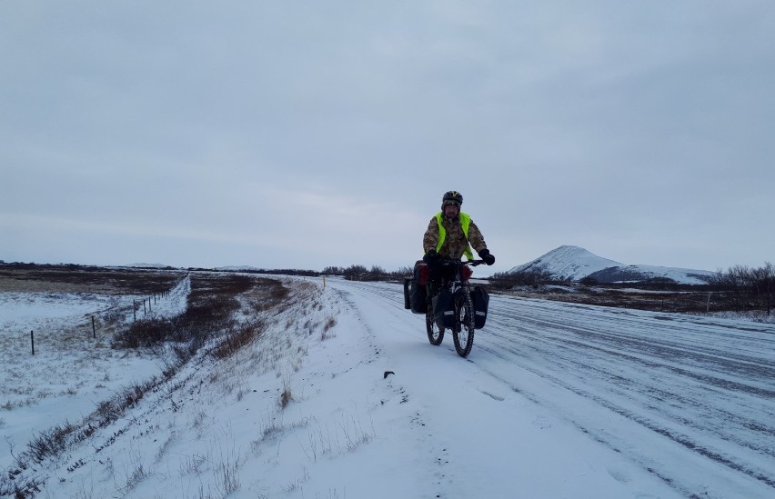 Podróż na Islandię? Rumianin objechał ją na rowerze. Taka wyprawa uczy doceniać proste rzeczy