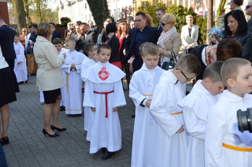 Pierwsza komunia św. w parafii św Anny w Wejherowie,...