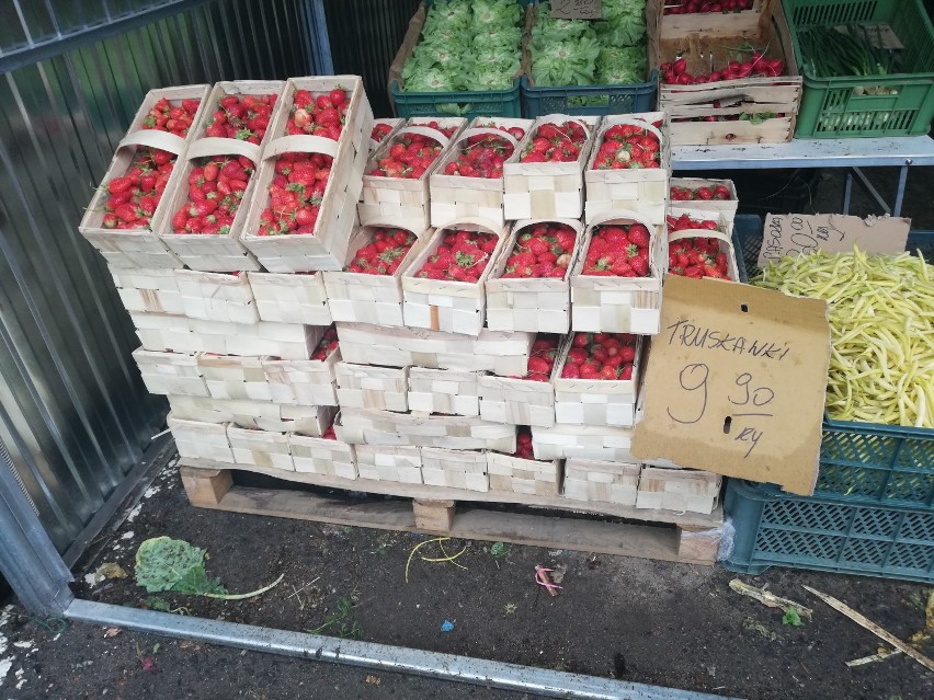 Ceny warzyw i owoców w Koszalinie.
