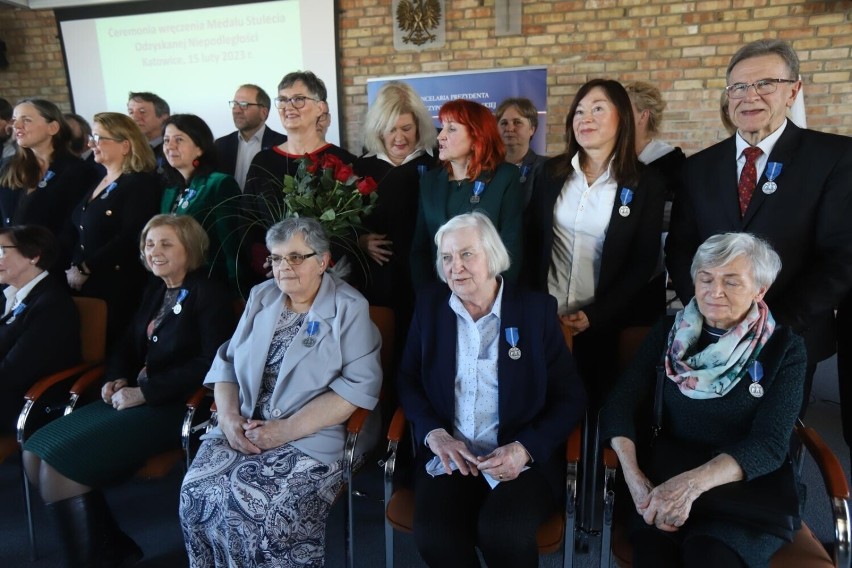 Wręczenie Medali Stulecia Odzyskanej Niepodległości.