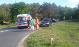 Wypadek na drodze Słońsk – Kostrzyn. Jedna osoba poszkodowana [ZDJĘCIA CZYTELNIKA]