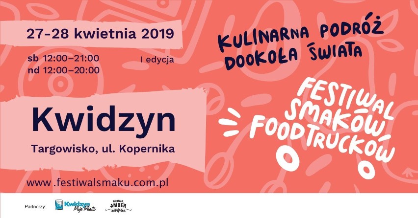 Wielka plenerowa wyżerka! Festiwal Food Trucków w Kwidzynie coraz bliżej 