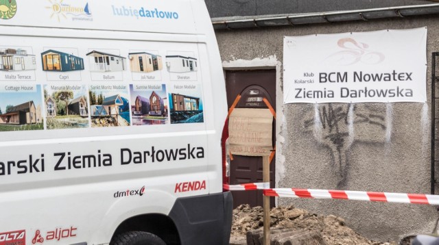 Prace remontowe przy siedzibie Klubu Kolarskiego "Ziemia Darłowska" rozpoczęły się kilka dni temu.