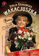 "Wakacjuszka"- komedia w wykonaniu Emilii Krakowskiej