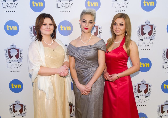 Trzy finalistki drugiej edycji „Projektu Lady“: Roksana Gac,  Anna Kaja Kajuth i Julia Jaroszewska.