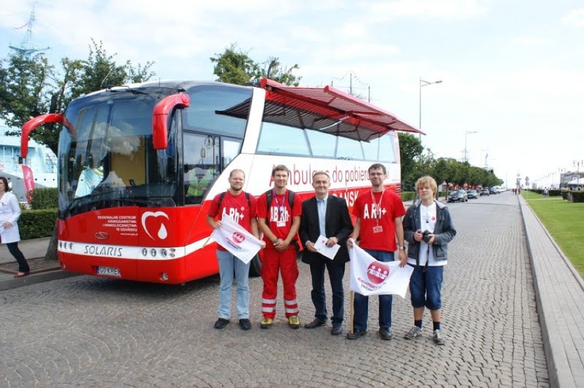 Podczas Zlotu Żaglowców w Gdyni odbyła się ambulansowa akcja...
