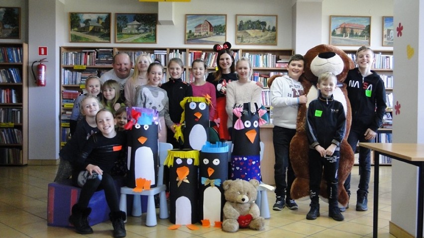 "Wesołe piątki" w Gminnej Bibliotece Publicznej w Liskowie FOTO