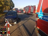 Wypadek na trasie Opalenica - Grodzisk Wielkopolski [ZDJĘCIA]