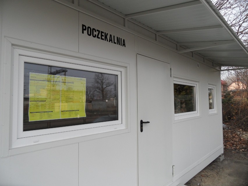 Obok dworca PKP w Pszczynie stanął kontener w którym znajdzie się dworzec tymczasowy