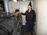 Studzionka: Urządzenie do produkcji prądu Holz-Kraft. Jedyne takie w Polsce jest w Studzionce