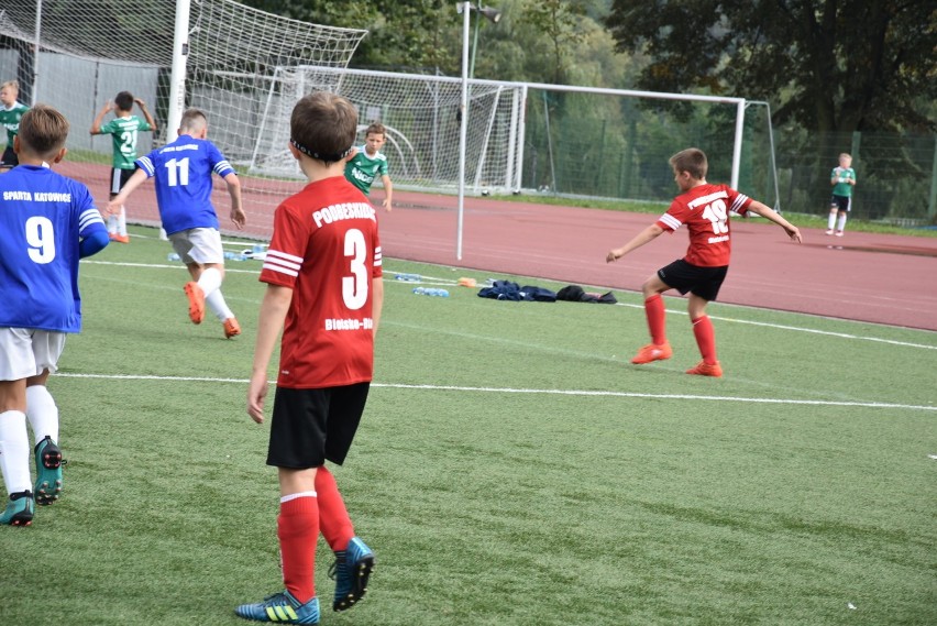 Turniej piłkarski dla dzieci na Stadionie Śląskim