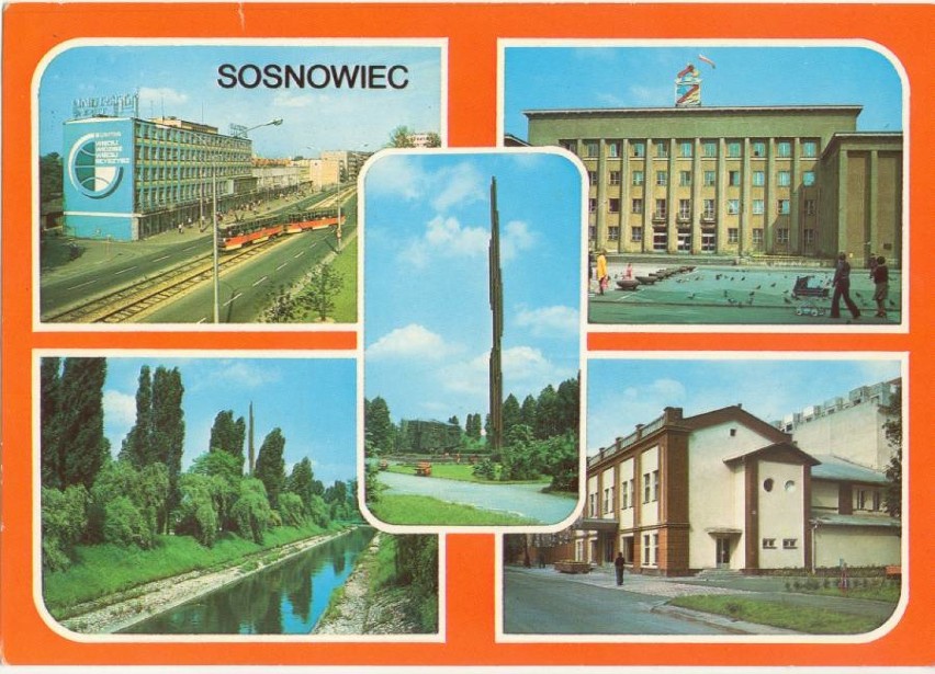 1980-1987, Sosnowiec Ulica Czerwonego Zagłębia, Urząd...