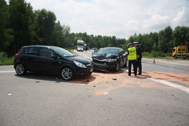 Wypadek Zaborze. Ranne zostały cztery osoby