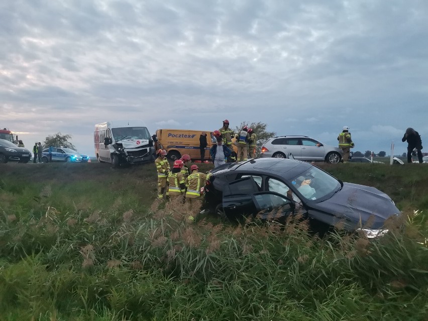 Wypadek na obwodnicy Nowych Skalmierzyc