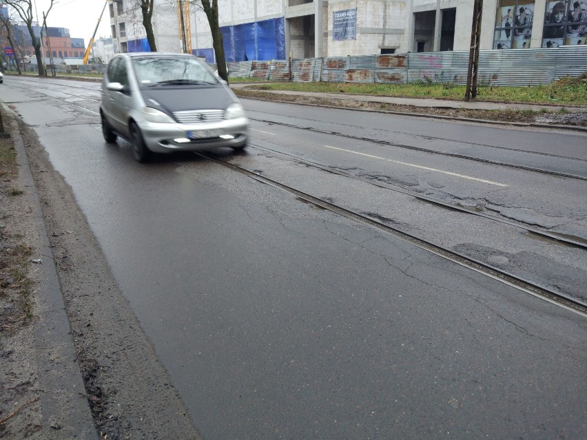 Ulica Dąbrowskiego do remontu