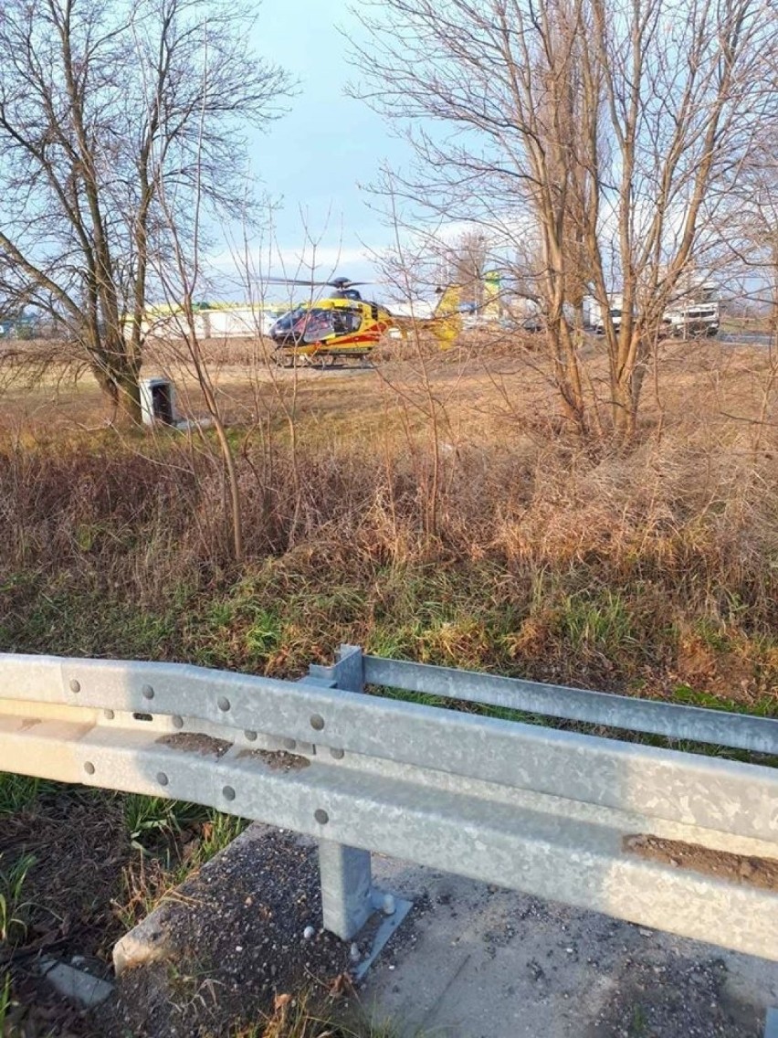 Do poważnego wypadku doszło na DK78 w Sączowioe. Kierowca...