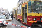 Wypadek tramwajowy na Narutowicza. Zobacz film z monitoringu [FILM]