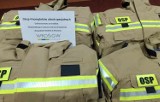 Ochotnicza Straż Pożarna w Skokach otrzymała nowe ubrania! Są to ubrania do specjalnych akcji ratowniczych!