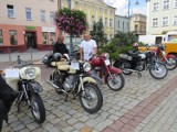 Wystawa Zabytkowych Motocykli w Wąbrzeźnie. Najstarszy motocykl należał do Krzysztofa Woźniaka z powiatu radziejowskiego. Zdjęcia