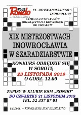  XIX Mistrzostwa Szaradziarstwa w Inowrocławiu [zapowiedź]