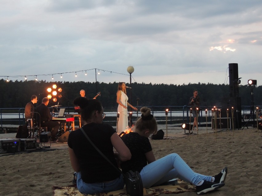 Joanna Aleksandrowicz wystąpiła na plaży w Wągrowcu!