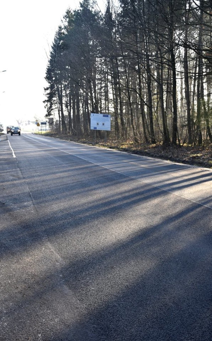 Wyremontowana droga w Bolszewie. Udało się dzięki oszczędnościom