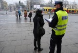 Akcja &quot;Niechronieni&quot; - łódzka policja kontroluje pieszych