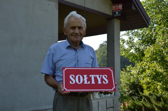 Józef Franczyk już od blisko 40 lat jest sołtysem Melsztyna w gminie Zakliczyn