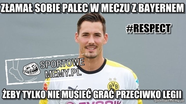 Po meczu Legia-Borussia była żałoba. Teraz internauci mają więcej wiary [MEMY]