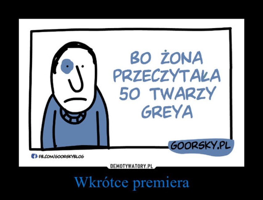 50 twarzy Greya. Internauci śmieją się z filmu [MEMY]