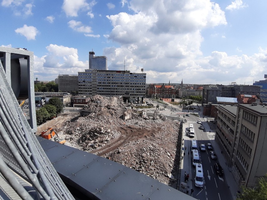 Hotel Silesia w Katowicach został wyburzony. 3 września 2019