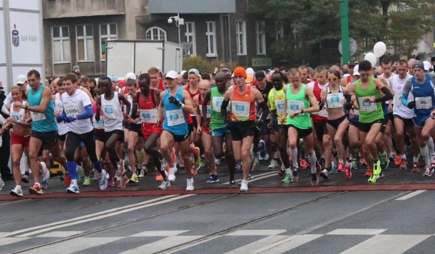 Poznań Maraton 2013 - zdjęcia ze startu