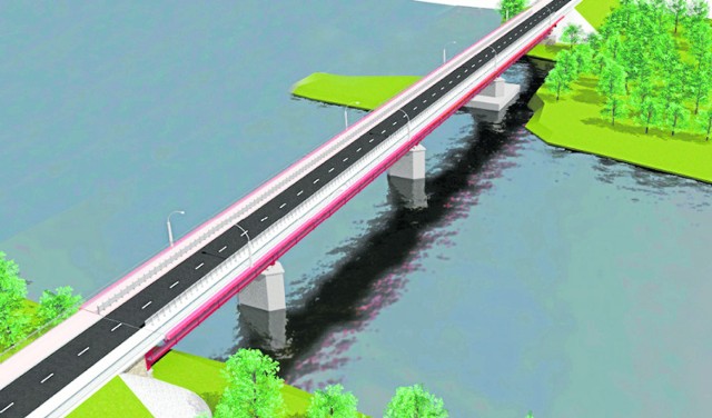 Tak będzie prezentował się most na Odrą po przebudowie, która pochłonie łącznie 14 mln zł.