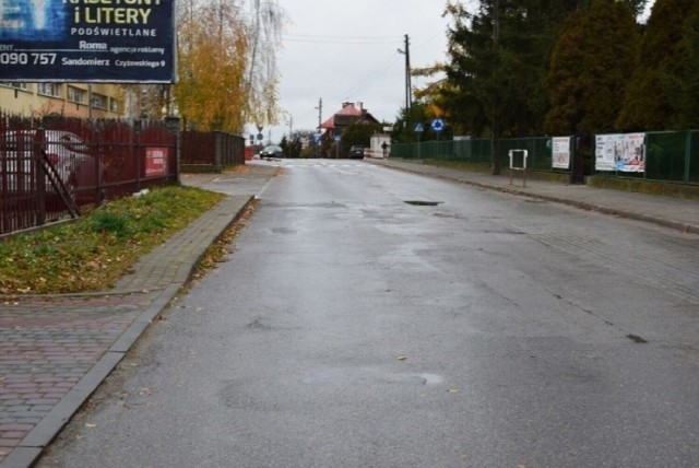 Sandomierskie starostwo rozpoczyna  remont ulicy Wojska Polskiego w Sandomierzu.