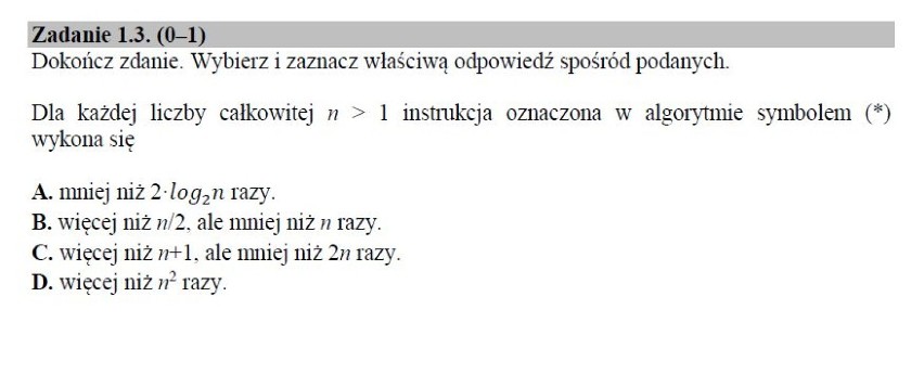 Matura 2018 informatyka poziom rozszerzony. Matura z informatyki - rozszerzenie - 11.05.2018 [arkusze CKE, odpowiedzi]