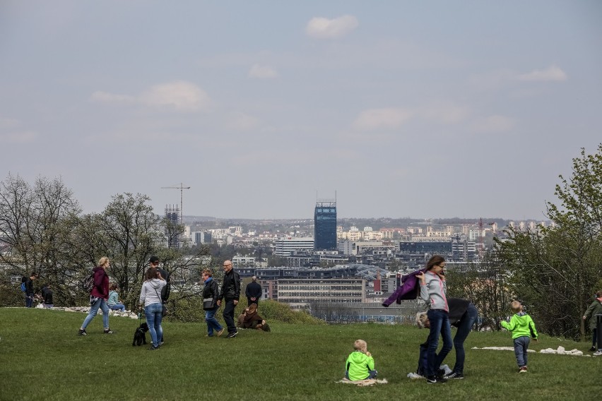 Kraków. Panorama z Kopca Krakusa ciągle się zmienia